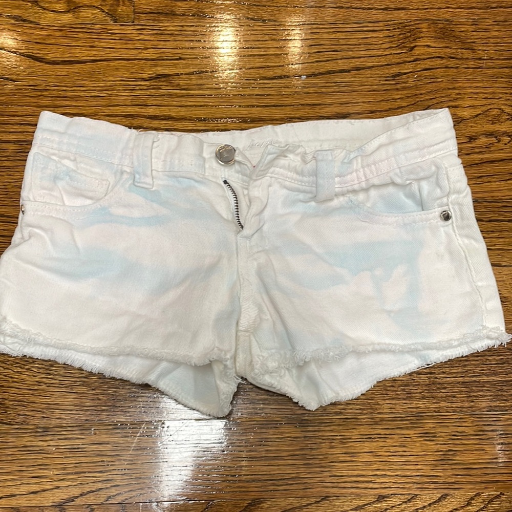 Pink Denim Shorts